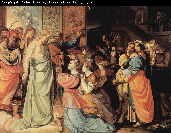 Peter von Cornelius Die klugen und die torichten Jungfrauen
